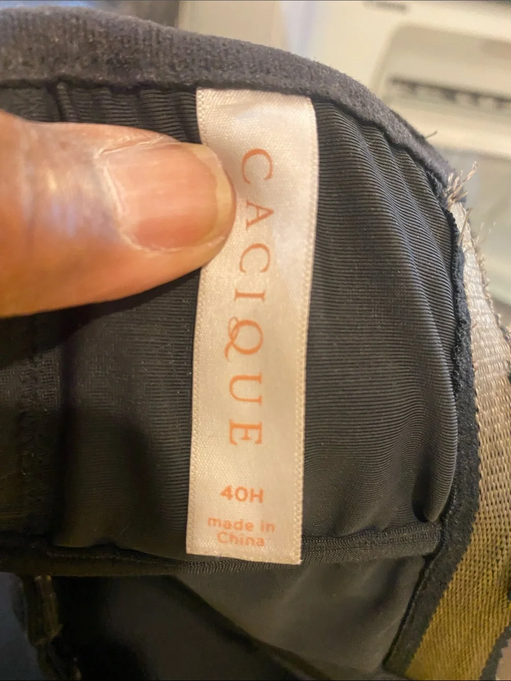 Cacique size 40H  strapless Bra good condition